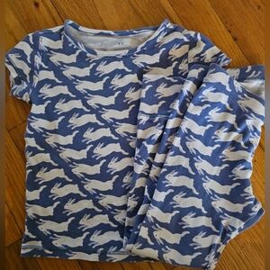 Gap Organic Cotton Bunny Pajamas